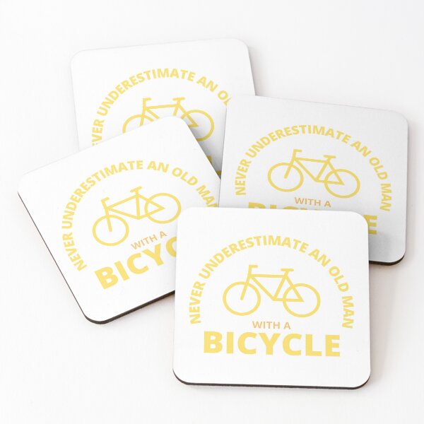 Item preview, Never Underestimate Old Man With Bicycle designed and sold by Exey02.