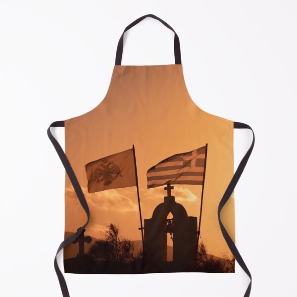 Item preview, Silhouette of a Church on the Port of Naxos at Sunset - Cyclades, Greek Islands designed and sold by JarbasVisuals.
