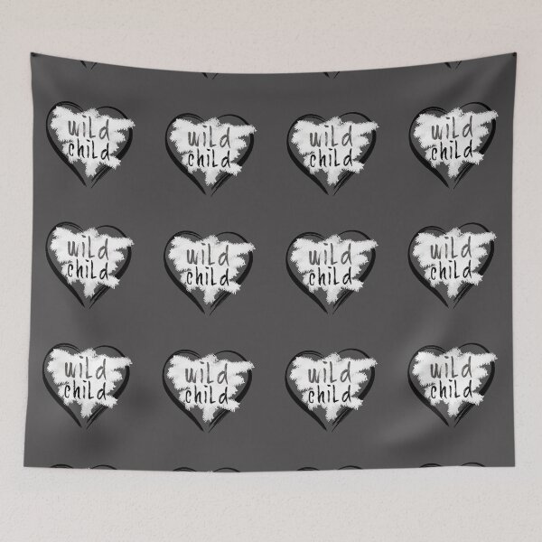 Item preview, Wild Child Love Heart  designed and sold by AHMTheBeesTees.