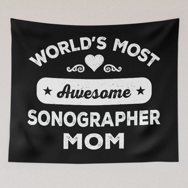 Item preview, World's most awesome sonographer mom designed and sold by SidTastic .