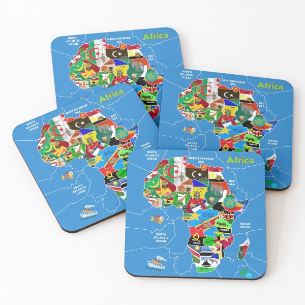 Item preview, Africa Map designed and sold by LIRAZ ZIV.