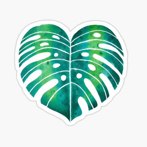 Tropical plants Sticker