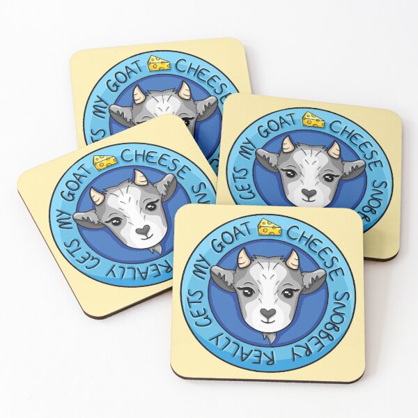 Item preview, Cheese Snobbery Really Gets My Goat - Happy designed and sold by Layla's Lens & Pens.