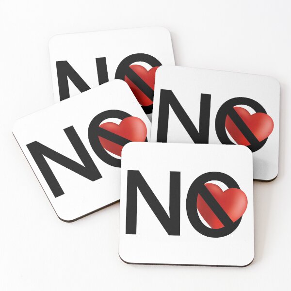 Item preview, No love. Anti valentine's day. No heart. Cool illustrtion designed and sold by TJprint.