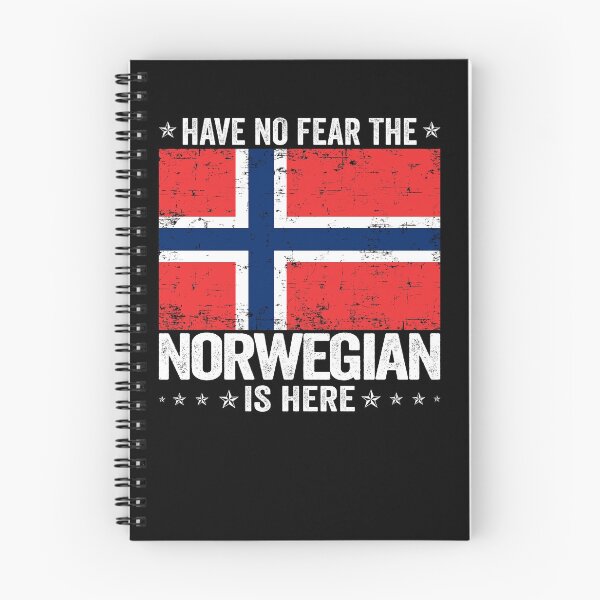 Item preview, Have No Fear The Norwegian Is Here  Norway Flag Design designed and sold by JJDzignsShop.