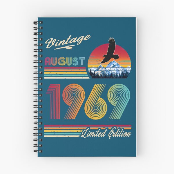 Item preview, Vintage August 1969 Birthday designed and sold by GreenSplash.