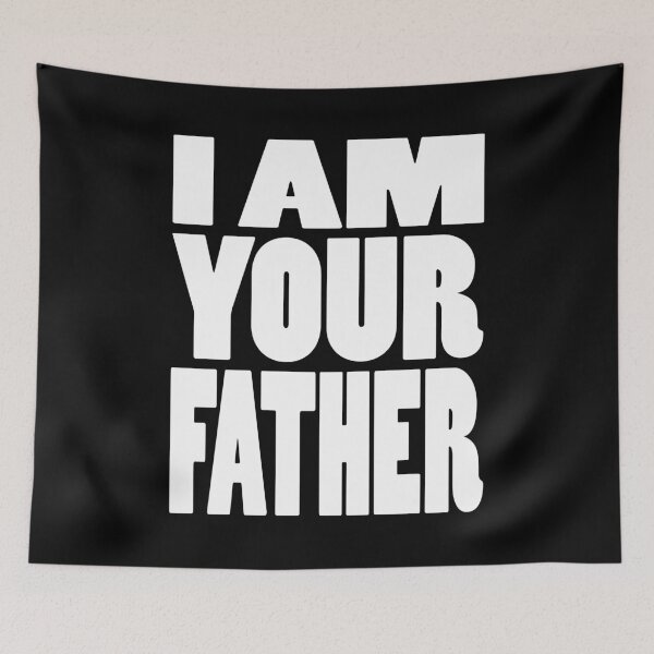 Item preview, I AM YOUR FATHER | Fathers day typography designed and sold by Cevil.
