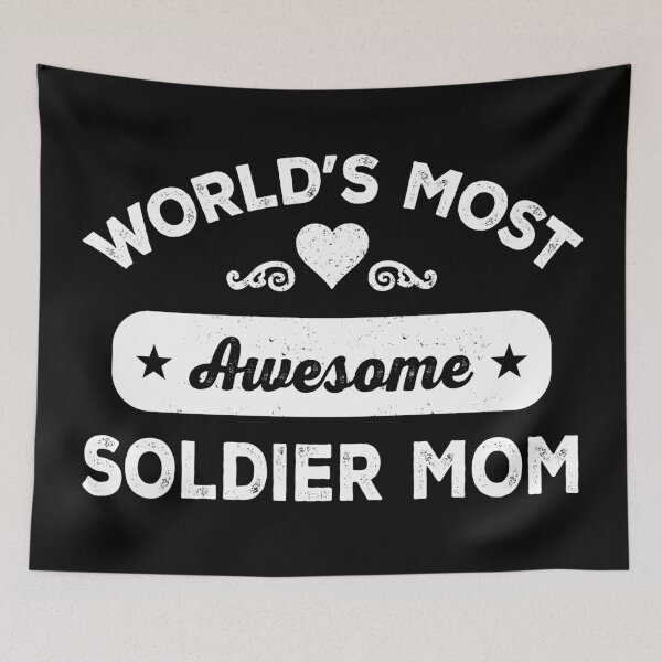Item preview, World's most awesome soldier mom designed and sold by SidTastic .