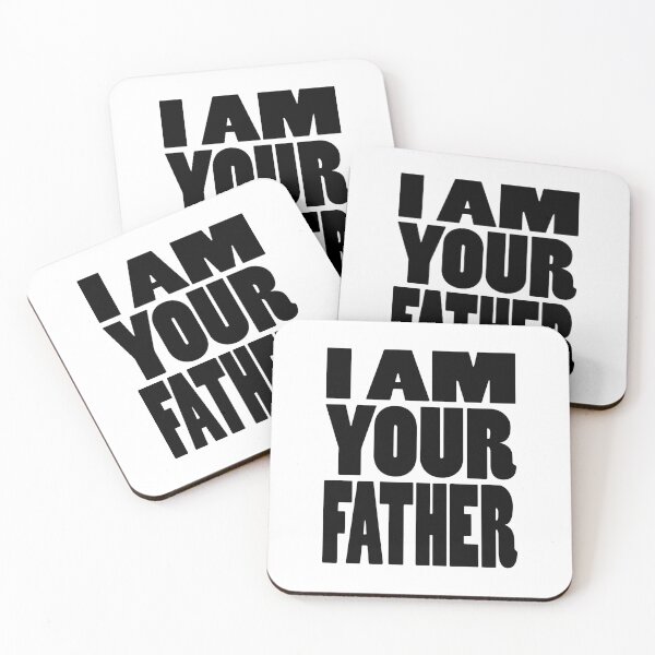 Item preview, I AM YOUR FATHER | Fathers day typography designed and sold by Cevil.