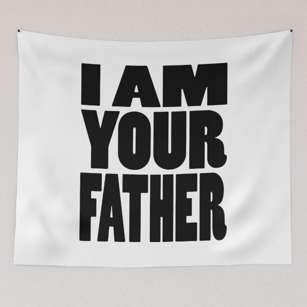 Item preview, I AM YOUR FATHER | Fathers day typography designed and sold by Cevil.