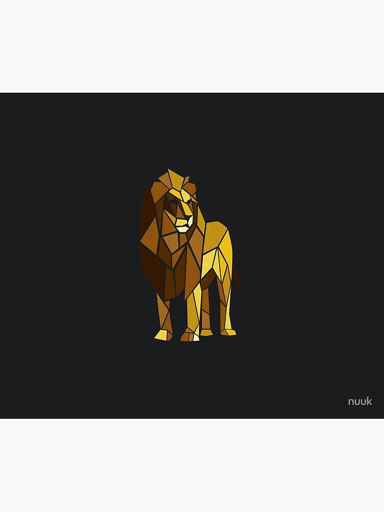 Thumbnail 2 of 2, Duvet Cover, Shape of Lion designed and sold by nuuk.