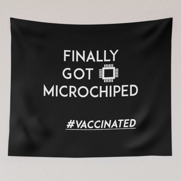 Item preview, Vaccinated, finally i got microchiped. Vaccination campaign. designed and sold by superpixus.
