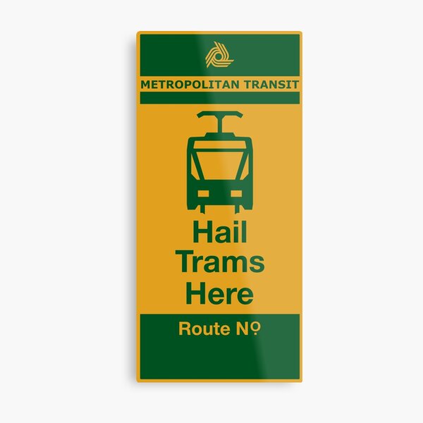 Item preview, Metropolitan Tram Stop designed and sold by Green-over-red.
