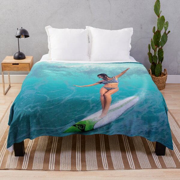 Item preview, Girl on the wave surfer designed and sold by Anaconda23.
