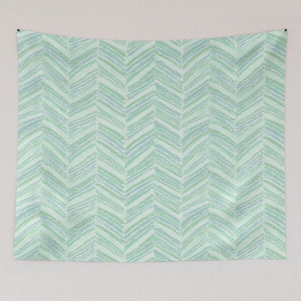 Item preview, Green herringbone seamless pattern designed and sold by Olgus.