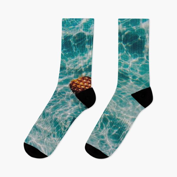 Item preview, Aesthetic floating pineapple  designed and sold by Mayuri Juyal.