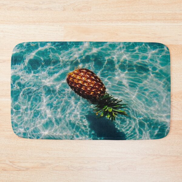 Item preview, Aesthetic floating pineapple  designed and sold by Mayuri Juyal.