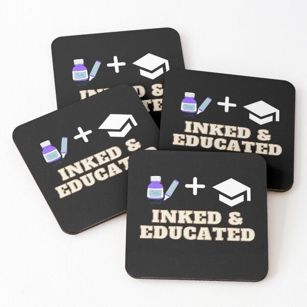 Item preview, Inked and Educated designed and sold by ArTips.