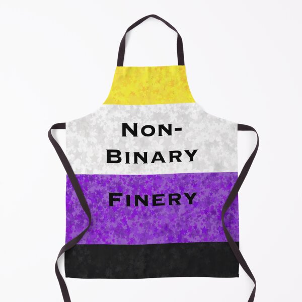Item preview, Non-Binary Finery Star Pride Flag designed and sold by EerieEnby.