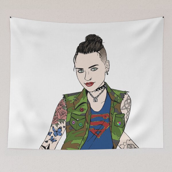 Item preview, Punk Lena 2 (white version) designed and sold by CharmingIce.