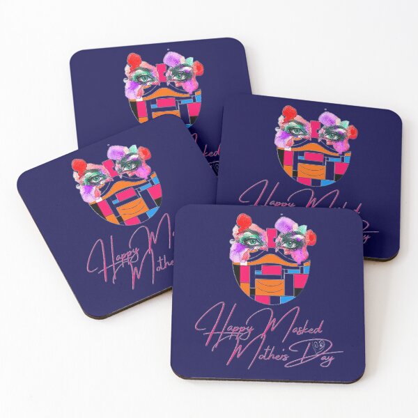 Item preview,  Happy Masked Mothersday, nr 5, Arty Mom , Super Mom Super Wife Mothersday designed and sold by Adri Barnard.