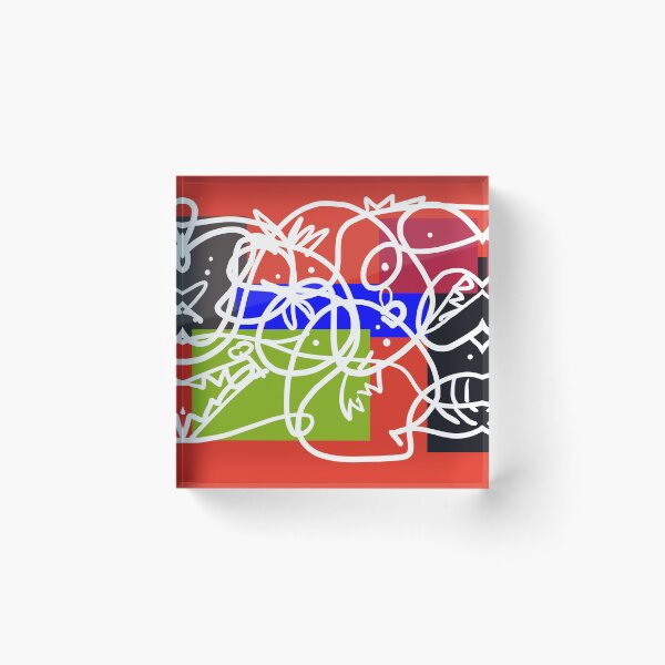 Artikelvorschau, White Line Doodle entworfen und verkauft von Clearfosterart.
