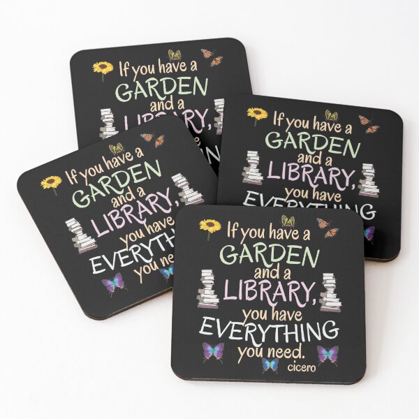 Item preview, If you have a garden and a library designed and sold by dacdibac.