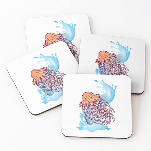 Item preview, Jellyfish Jumping Out of Water designed and sold by Nathalie Aynié.