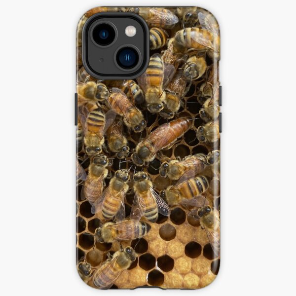 Honey bees at work iPhone Tough Case