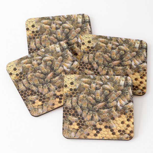 Item preview, Honey bees at work designed and sold by Derek Papesch.