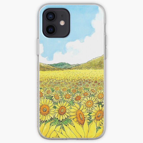 takashi sun flower iPhone Soft Case
