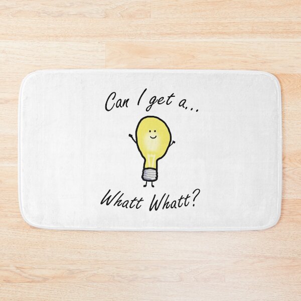 Item preview, Can I Get A Watt Watt,Funny electrician joke gift designed and sold by Theobsessed01.