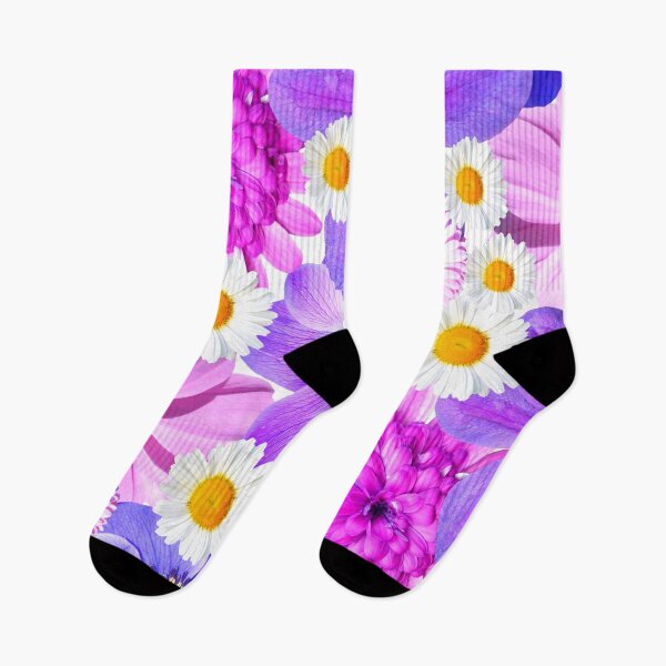 Item preview, Shades of blue and purple floral print background designed and sold by Chantelle  Spies.