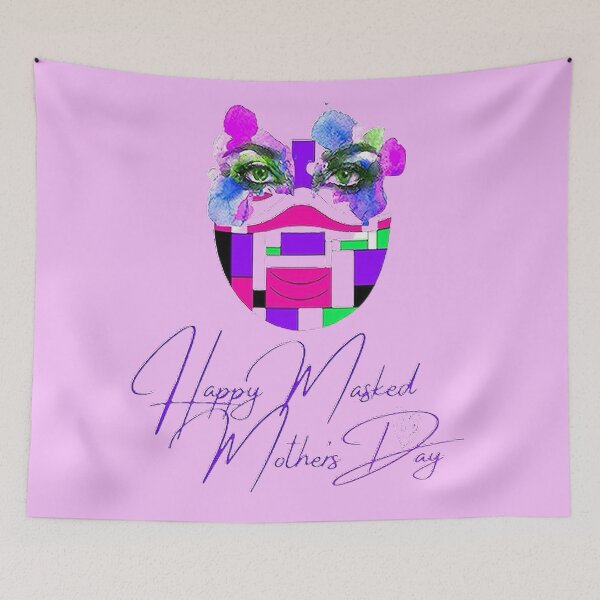 Item preview, Happy Masked Mothersday, nr 6, Arty Mom , Super Mom Super Wife Mothersday designed and sold by Adri Barnard.