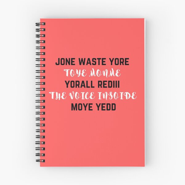 Item preview, jone waste yore toye monme yorall rediii the voice insoide moye yedd designed and sold by aimanart.