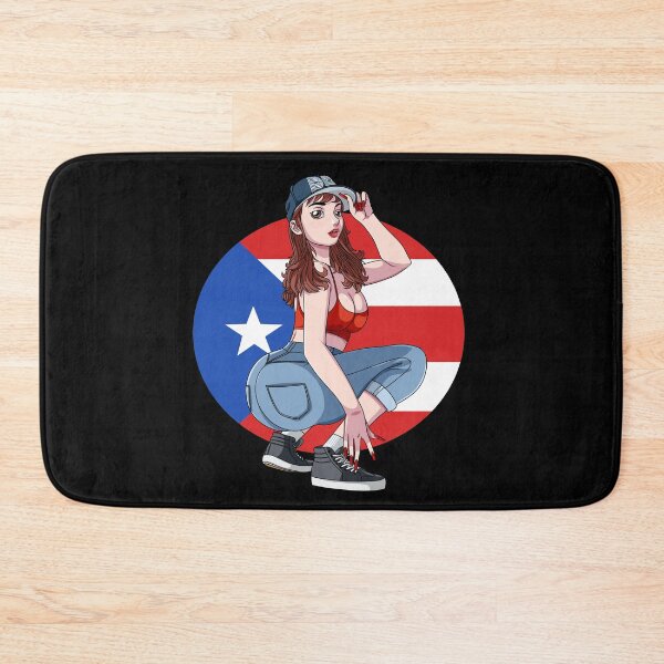Item preview, Puerto Rico Flag Sexy Boriqua Pride Rican Female designed and sold by Nosek1ng.