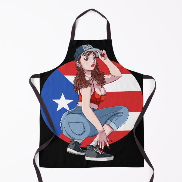 Item preview, Puerto Rico Flag Sexy Boriqua Pride Rican Female designed and sold by Nosek1ng.