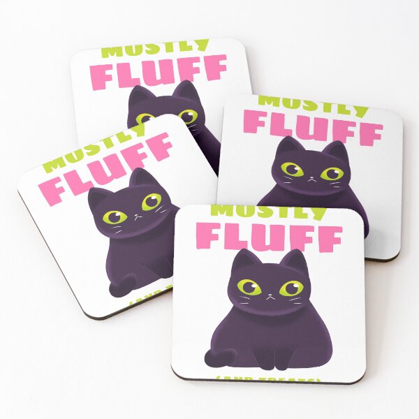 Item preview, Mostly Fluff and Treats Chunky Cat designed and sold by LoveofDog.