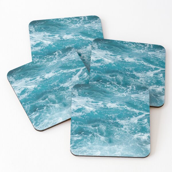 Item preview, Blue ocean waves designed and sold by authenticwords.