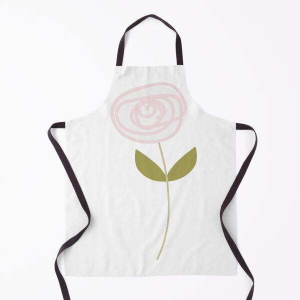 Item preview, Little Rose, left-facing icon, pale pink and green designed and sold by Susan Marie Williams.