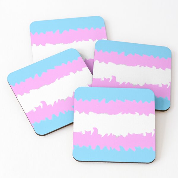 Item preview, transgender flag designed and sold by AHMA99.