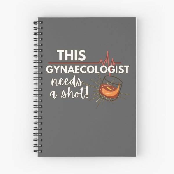 Item preview, Gynaecologist needs a Shot- Funny Gift Ideas for Gynecologists- White Text Version designed and sold by EvaWolf.