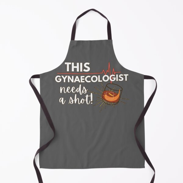 Item preview, Gynaecologist needs a Shot- Funny Gift Ideas for Gynecologists- White Text Version designed and sold by EvaWolf.