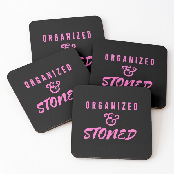 Item preview, ORGANIZED & STONED | Smart Successful Stoner | Weed Memes designed and sold by AlfaEcho.