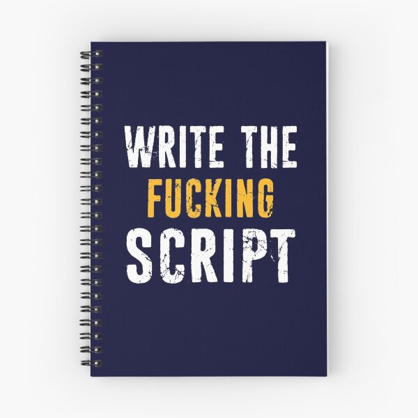 Item preview, Funny Screenwriter Gift - Script Writer - Screen Writer Scenarist - Write The Fucking Script Distressed designed and sold by niftee.