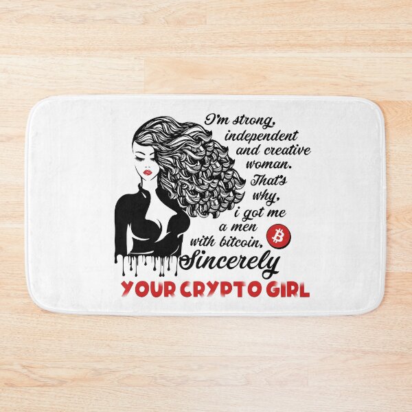 Item preview, Crypto Girl Bitcoin C.R.E.A.M designed and sold by DabGraphic.