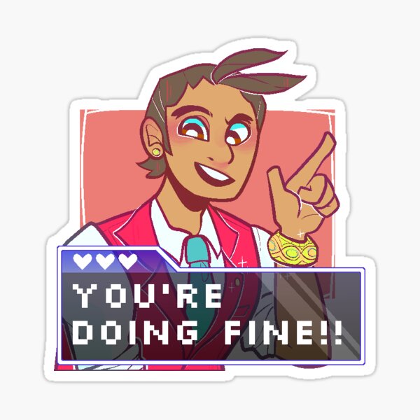 Spirit of Encouragement! (Apollo) Sticker