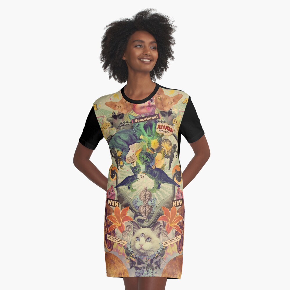 Item preview, Graphic T-Shirt Dress designed and sold by MathijsVissers.