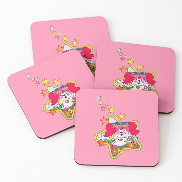 Item preview, Poochie - Retro 80s Pink Dog designed and sold by FunnehGacha.