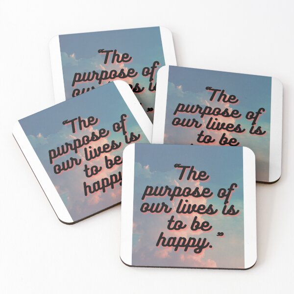 Item preview, The purpose of our lives is to be happy designed and sold by Vladimir2004.